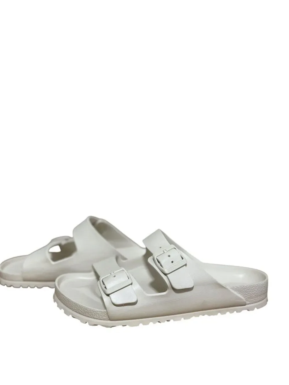 Birkenstock Arizona Essentials EVA Sandals, Eggshell Men's Sz 12 New without Box